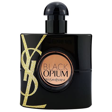 ysl black opium limited edition gold|YSL opium vs black.